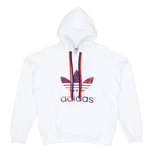 adidas originals Cny 2 Logo Drawstring Sports White Sweatshirt, white