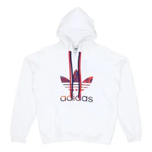 adidas originals Cny 2 Logo Drawstring Sports White Sweatshirt, white