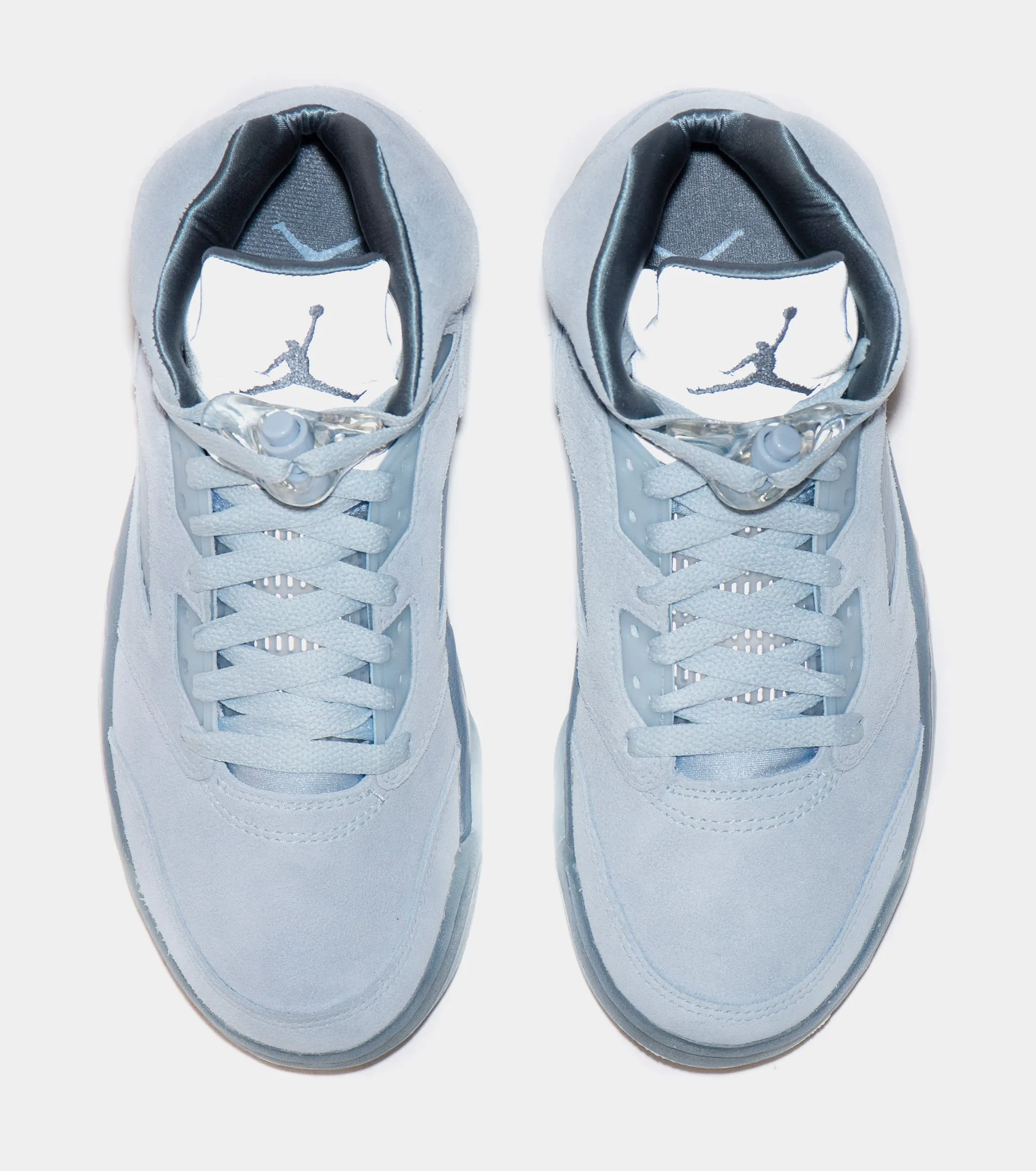 Air Jordan 5 Retro Bluebird Womens Lifestyle Shoe (Photo Blue/Football Grey/Metallic Silver/White) Limit One Per Customer