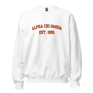 Alpha Chi Omega Sorority Pullover Sweatshirt