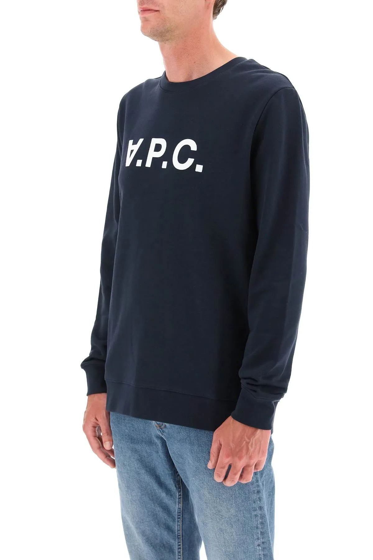 A.p.c. flock v.p.c. logo sweatshirt