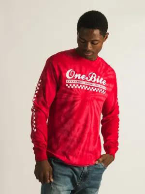 BARSTOOL SPORTS ONE BITE EVERYBODY KNOWS THE RULES LONG SLEEVE TEE  - CLEARANCE