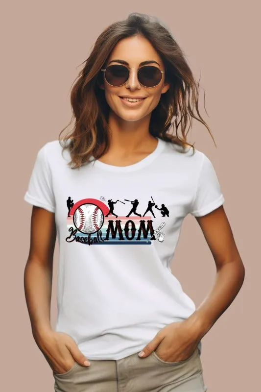 Baseball Mom Design PNG Download