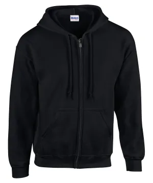 Black - Heavy Blend™ youth full-zip hooded sweatshirt