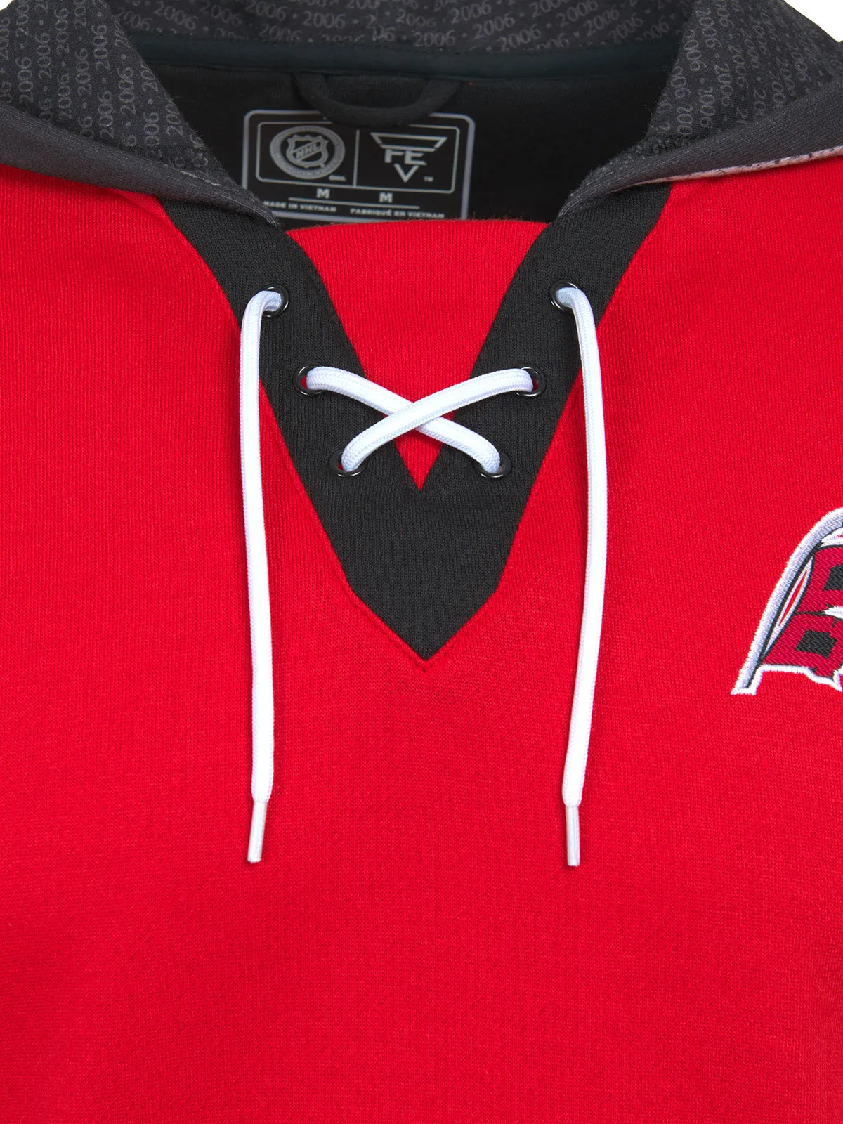 Carolina Hurricanes Lace-Up Hoodie