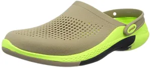 crocs Unisex-Adult LiteRide Clog Khaki/Multi Clog - 5 UK Men/ 6 UK Women (M6W8) (208281-2F9)