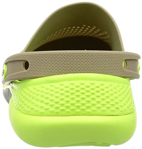 crocs Unisex-Adult LiteRide Clog Khaki/Multi Clog - 5 UK Men/ 6 UK Women (M6W8) (208281-2F9)