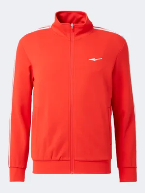 Erke Full Zip Men Training Sweatshirt Red