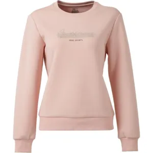 Erke Pullover Women Training Sweatshirt Light Pink