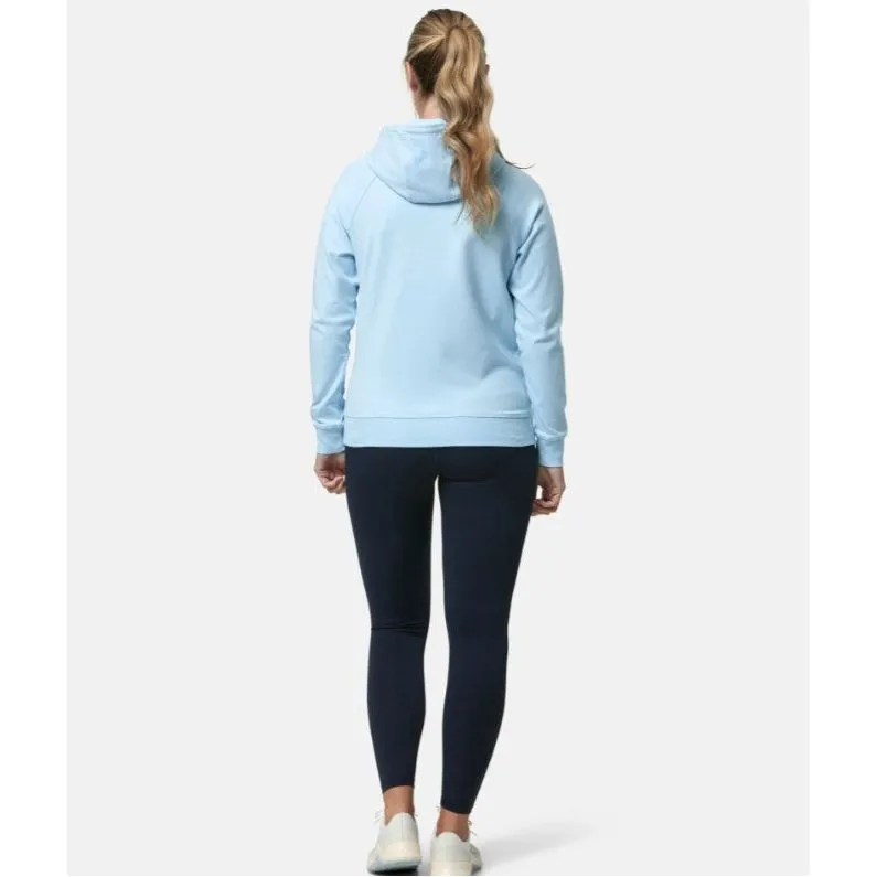 Gym Coffee Womens Chill Pullover Hoodie Baby Blue