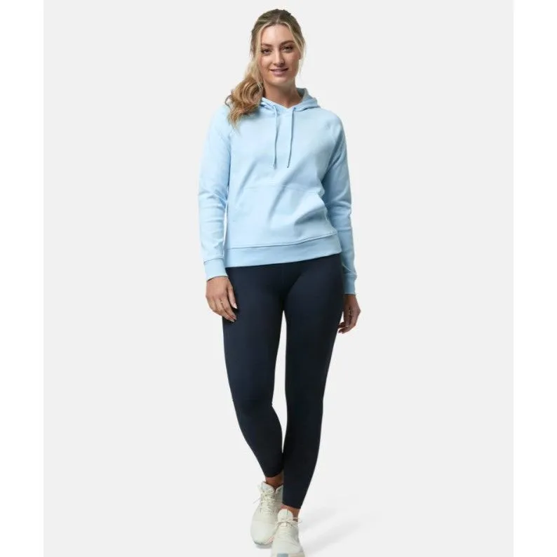 Gym Coffee Womens Chill Pullover Hoodie Baby Blue