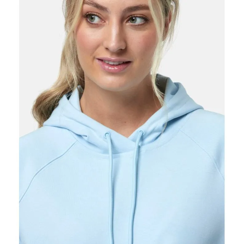 Gym Coffee Womens Chill Pullover Hoodie Baby Blue