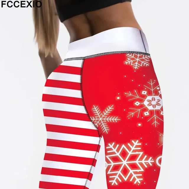 Happy Christmas Santa Leggings