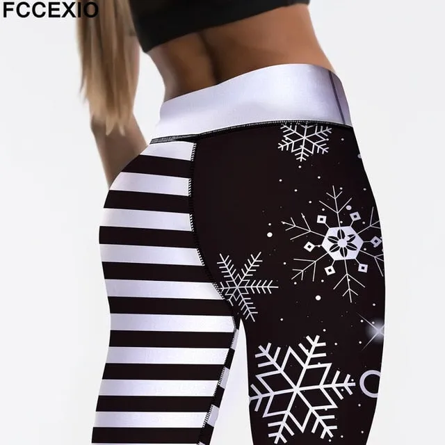 Happy Christmas Santa Leggings