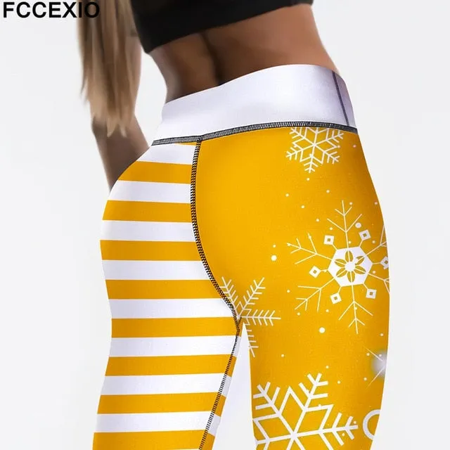 Happy Christmas Santa Leggings