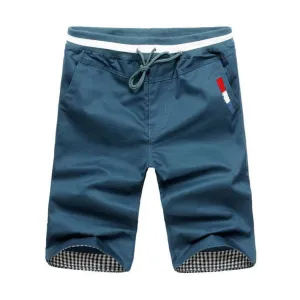 Hot Sale Men's Fashion Korean Style Solid Shorts Male Casual Candy Color Comfortable Beach Shorts