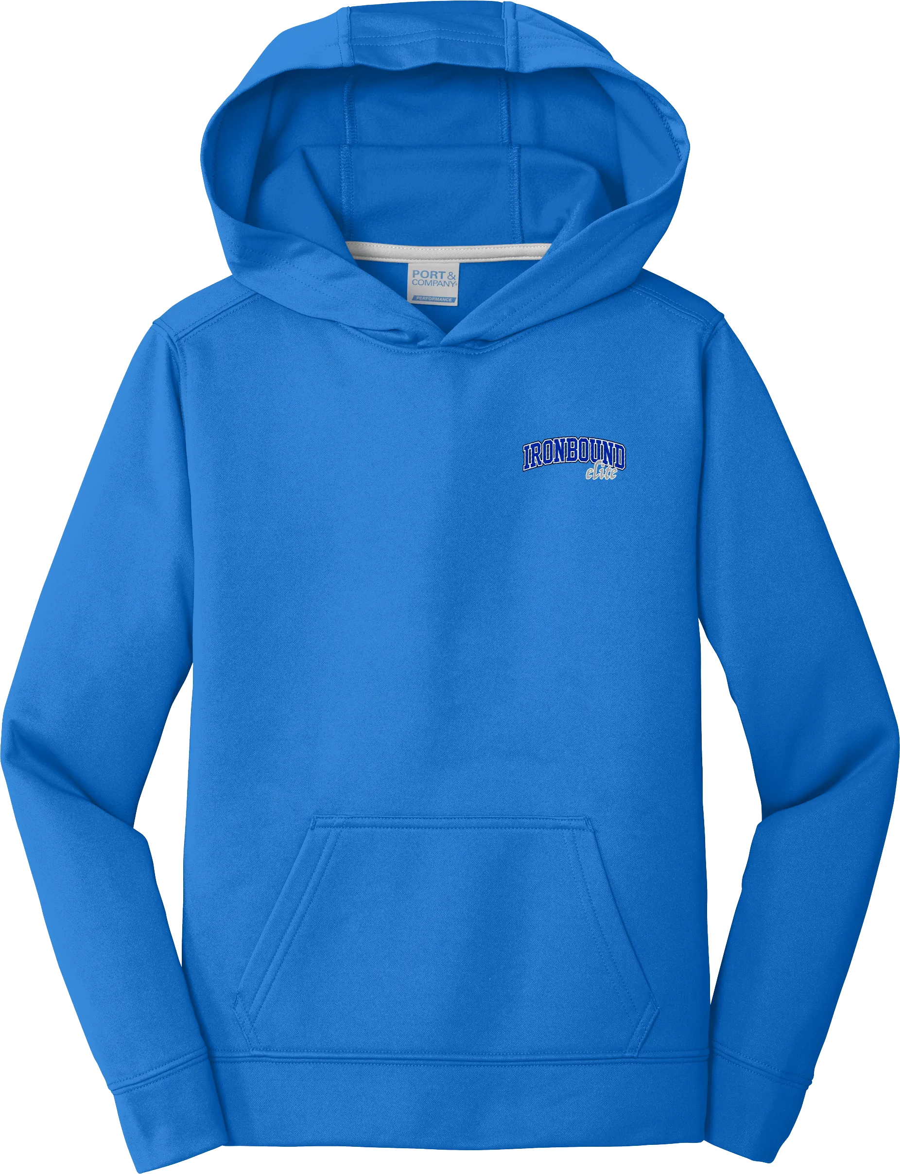 Ironbound Youth Performance Fleece Pullover Hooded Sweatshirt