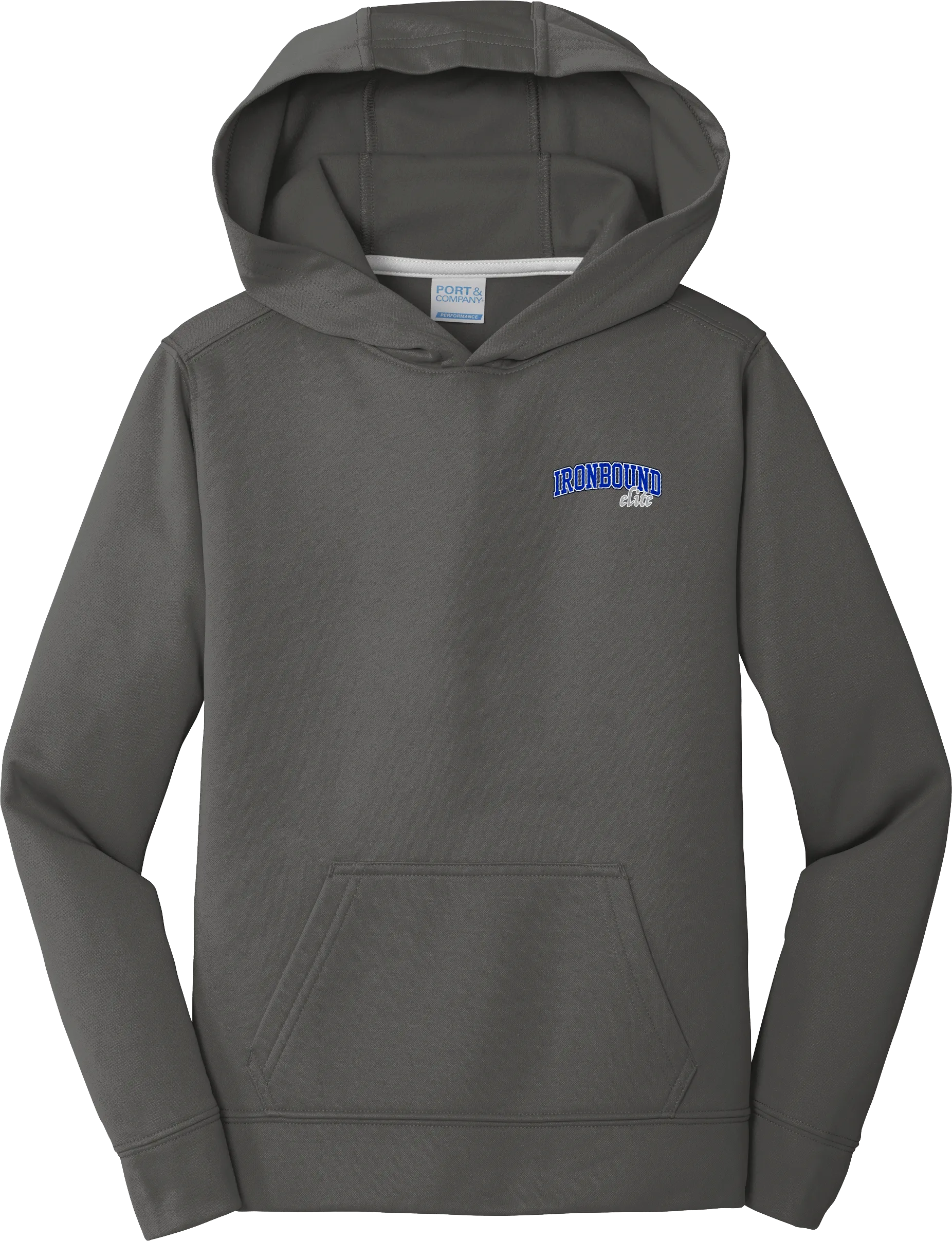 Ironbound Youth Performance Fleece Pullover Hooded Sweatshirt