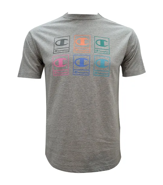 Japan Line Champion Short Sleeve T-Shirt Oxford Gray