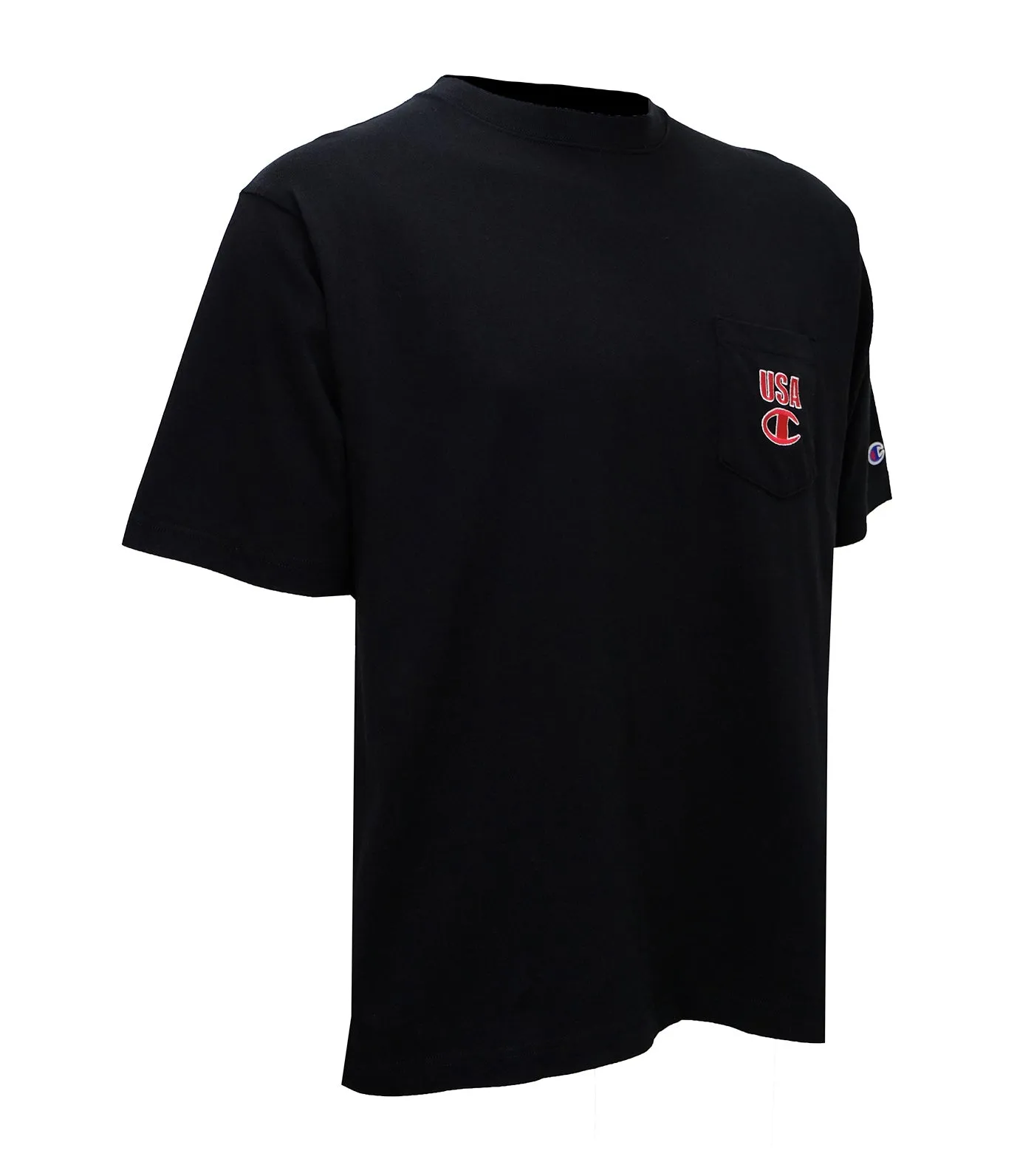 Japan Line Short Sleeve Pocket T-Shirt Black