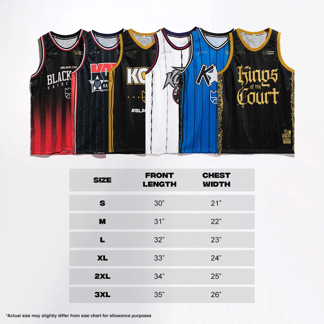 KOTC Basketball Mesh Jersey Tanktop KOTC Artist Series x Brian Ancheta Designs x MNL Kingpin