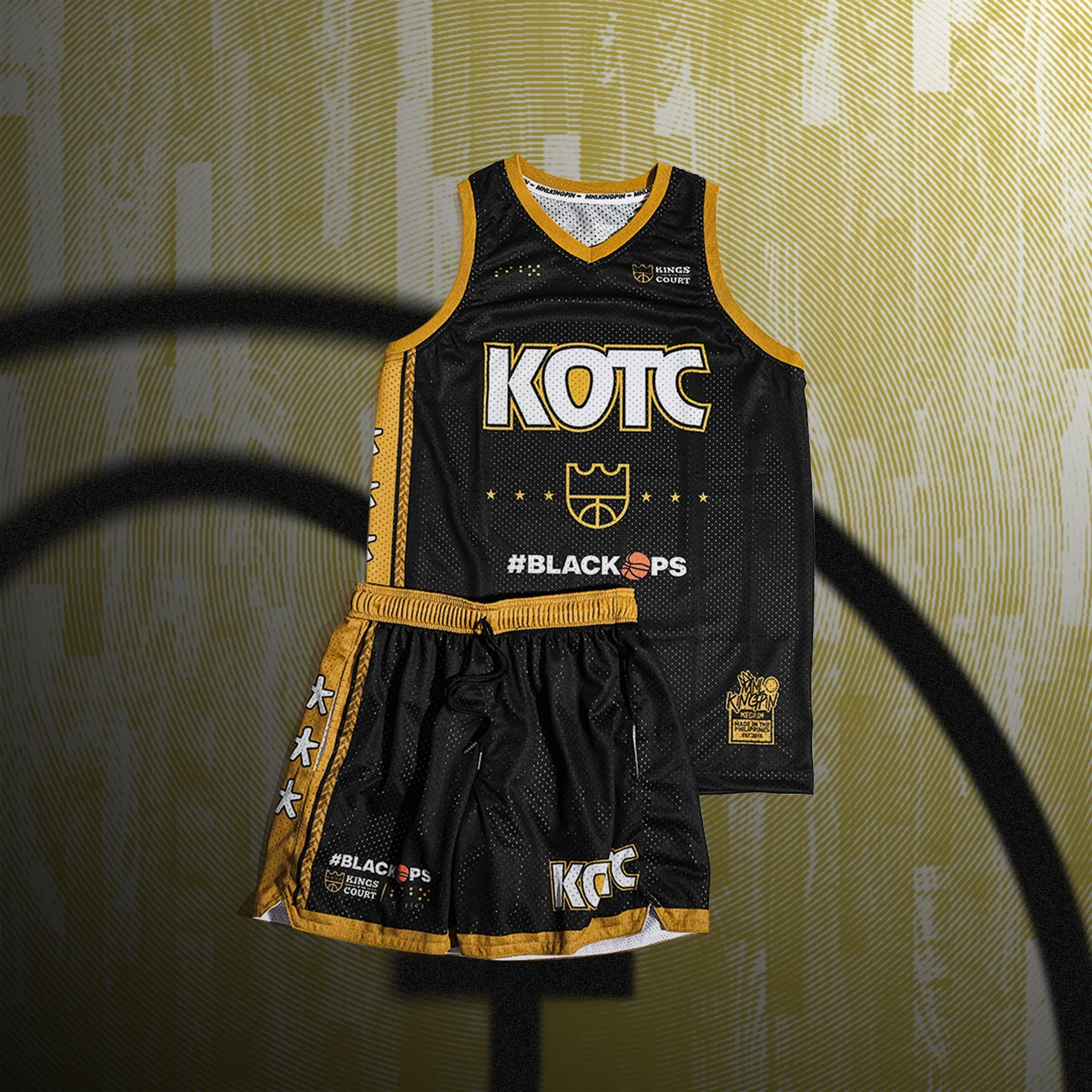 KOTC Basketball Mesh Jersey Tanktop KOTC Artist Series x Brian Ancheta Designs x MNL Kingpin