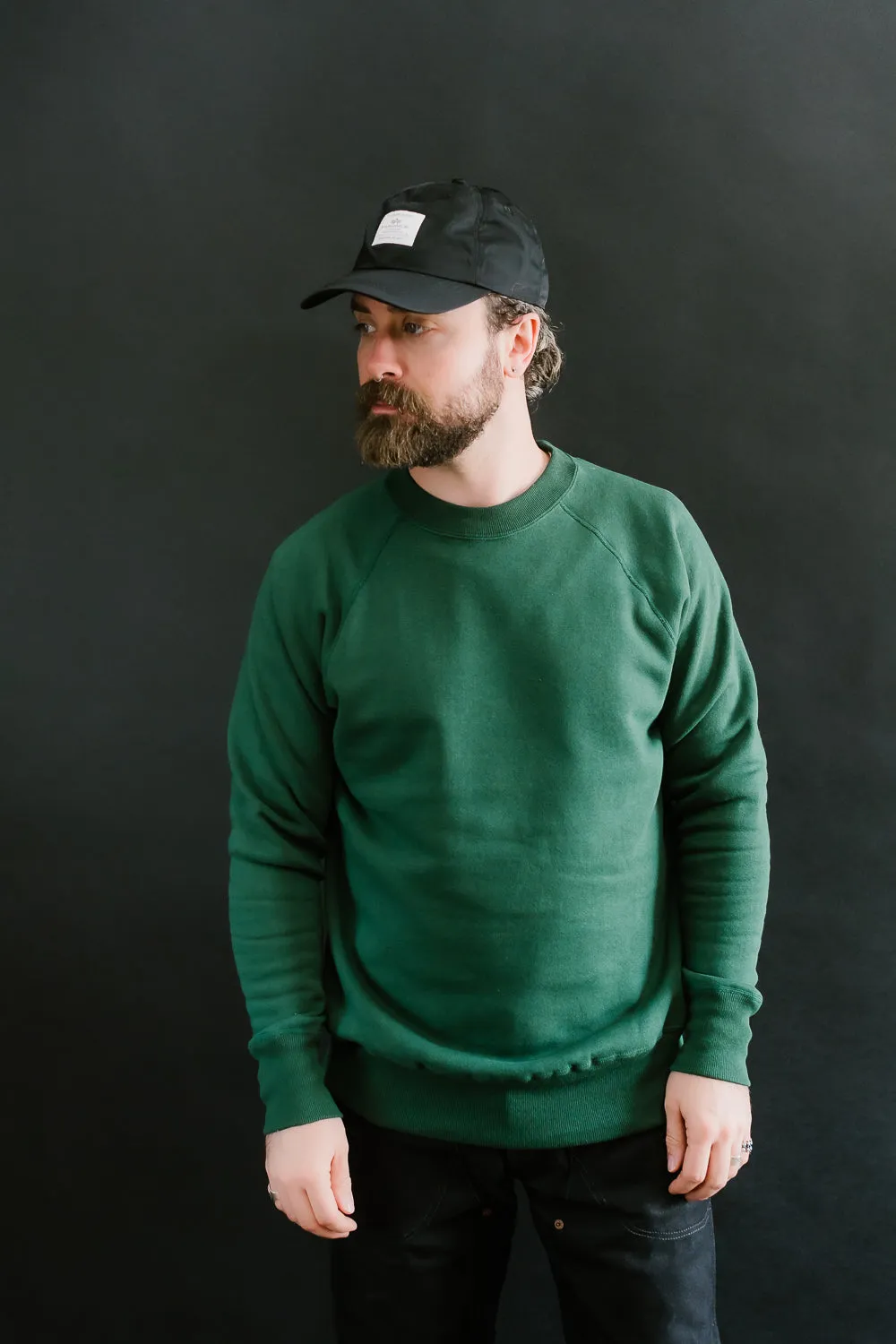 Lot 409 - Plain Crewneck Sweatshirt - Green