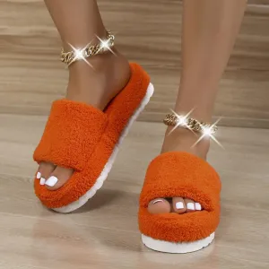 LovelyRLovely Women Fuzzy Slippers