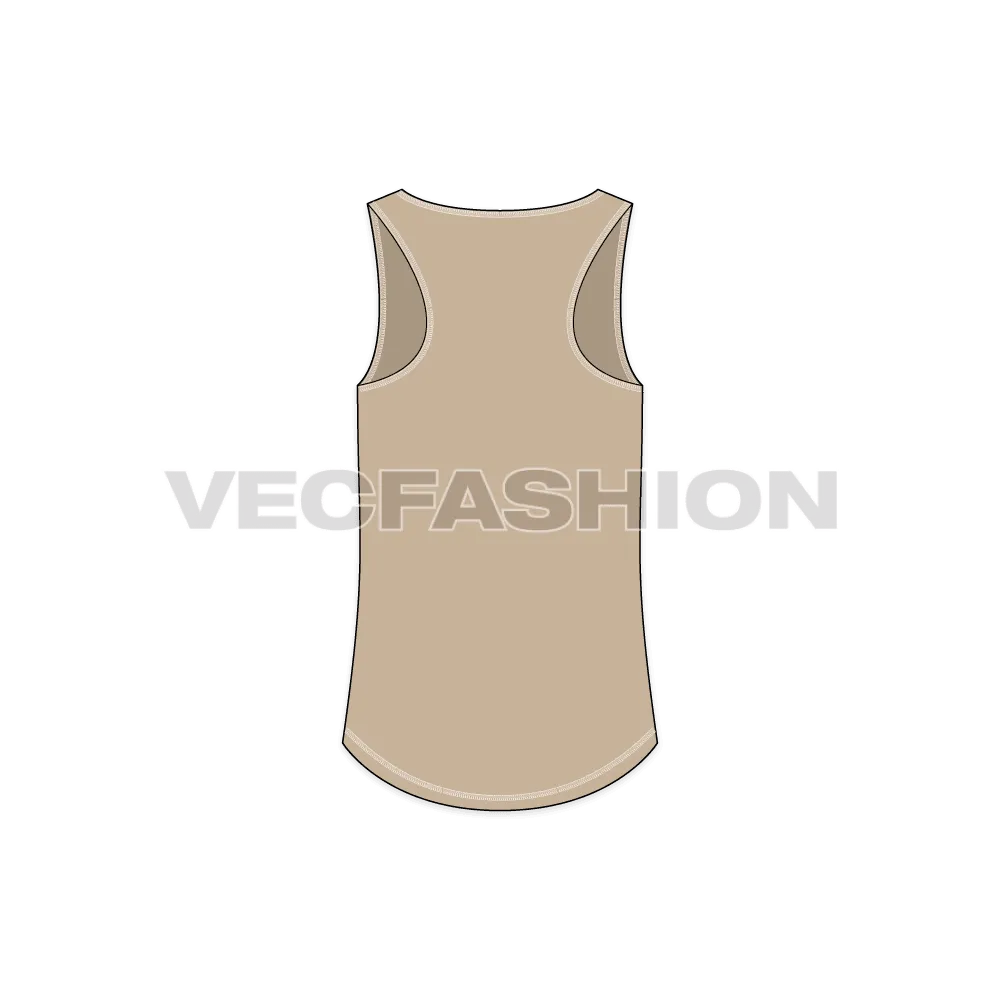 Mens Relax Fit Racer-back Tank