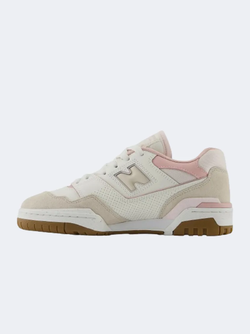 New Balance 550 Women Lifestyle Shoes Sea Salt/Pink