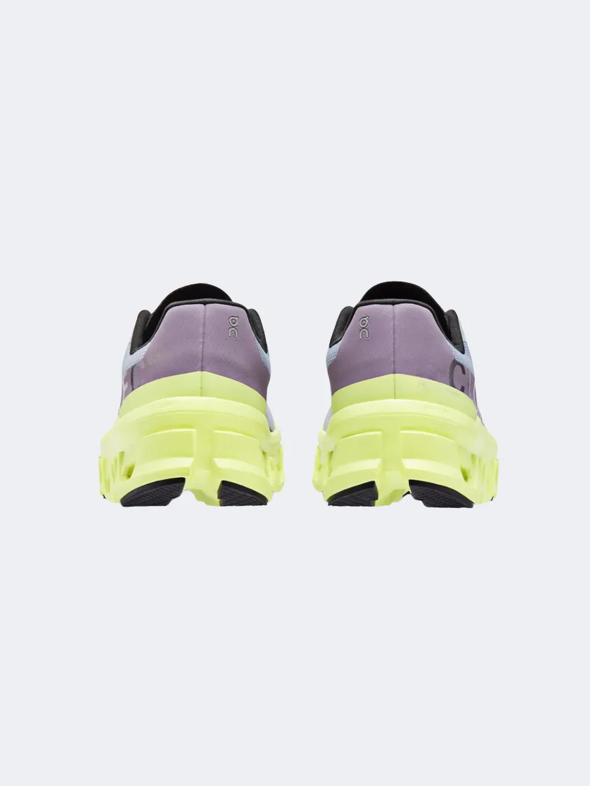 On Cloudmonster 1 Women Running Shoes Nimbus/Hay