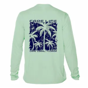 Palm Trees Sun Shirt - UPF50 Sun Protection Graphic Tee