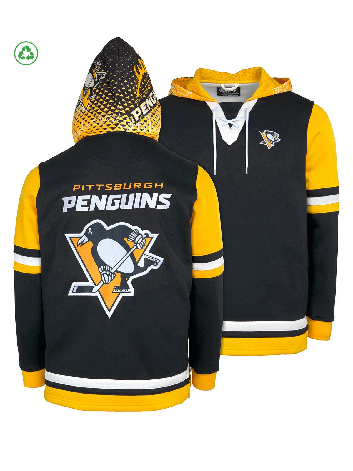 Pittsburgh Penguins Lace-Up Hoodie