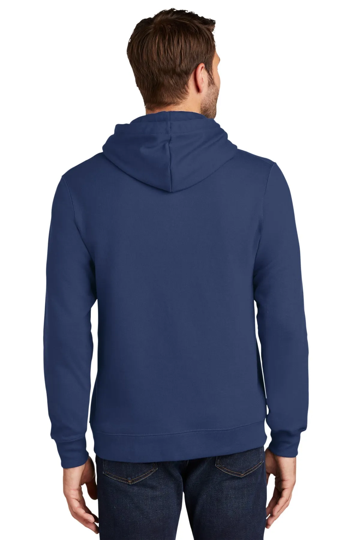 Port & Company Fan Favorite Fleece Branded Hoodies, Team Navy