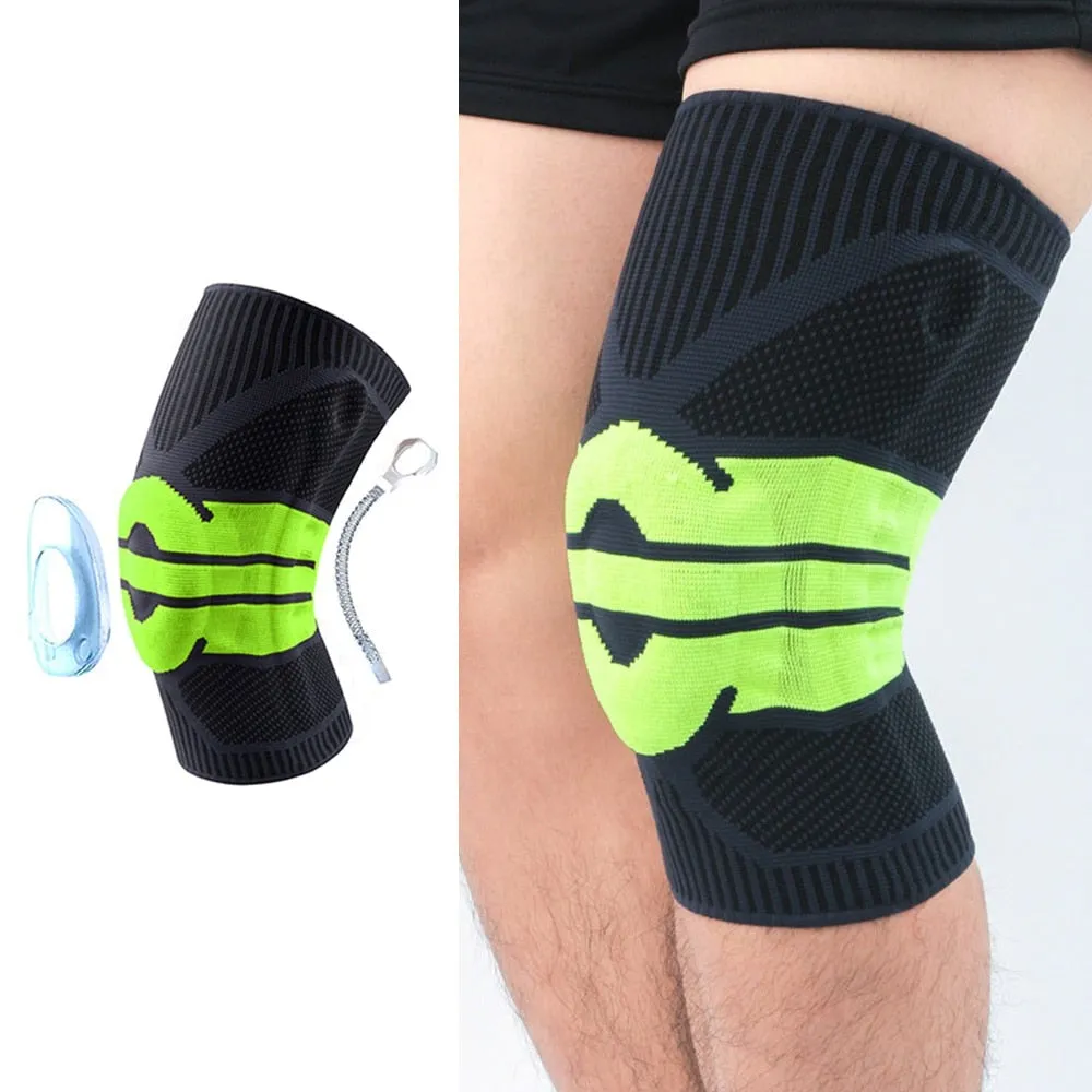 Professional Compression Knee Brace Support Protector For Arthritis Relief, Joint Pain, ACL MCL Meniscus Tear Post Surgery