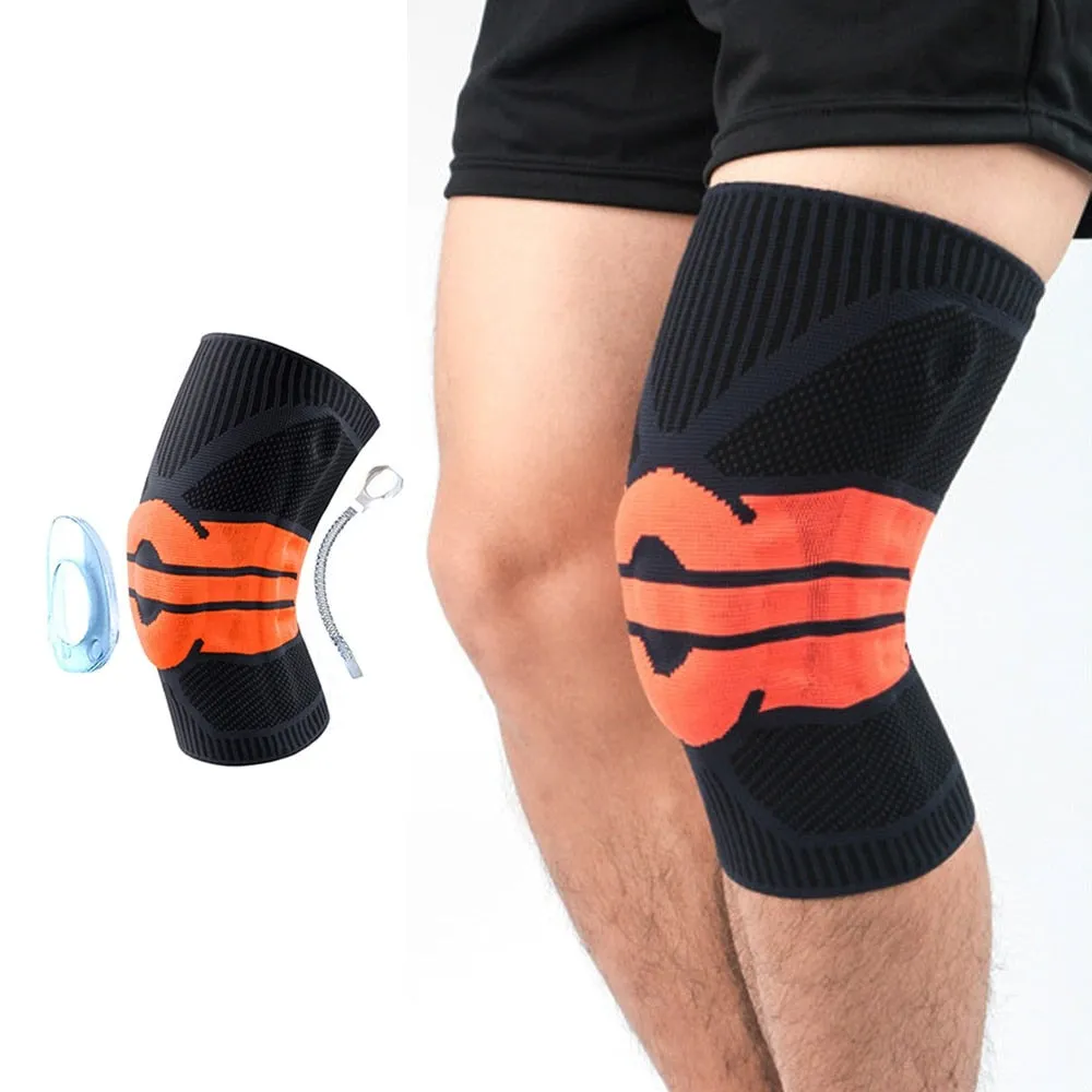 Professional Compression Knee Brace Support Protector For Arthritis Relief, Joint Pain, ACL MCL Meniscus Tear Post Surgery