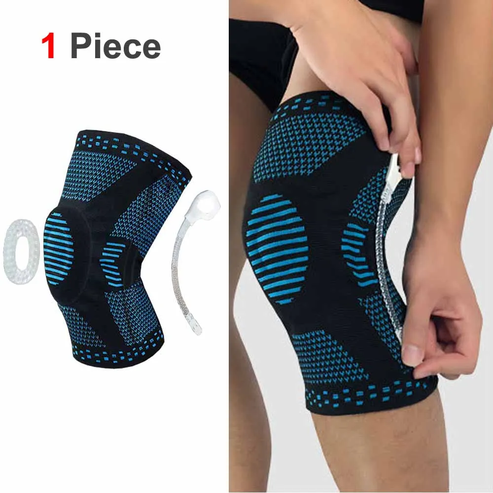 Professional Compression Knee Brace Support Protector For Arthritis Relief, Joint Pain, ACL MCL Meniscus Tear Post Surgery