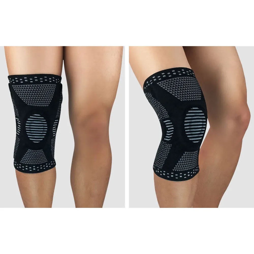 Professional Compression Knee Brace Support Protector For Arthritis Relief, Joint Pain, ACL MCL Meniscus Tear Post Surgery