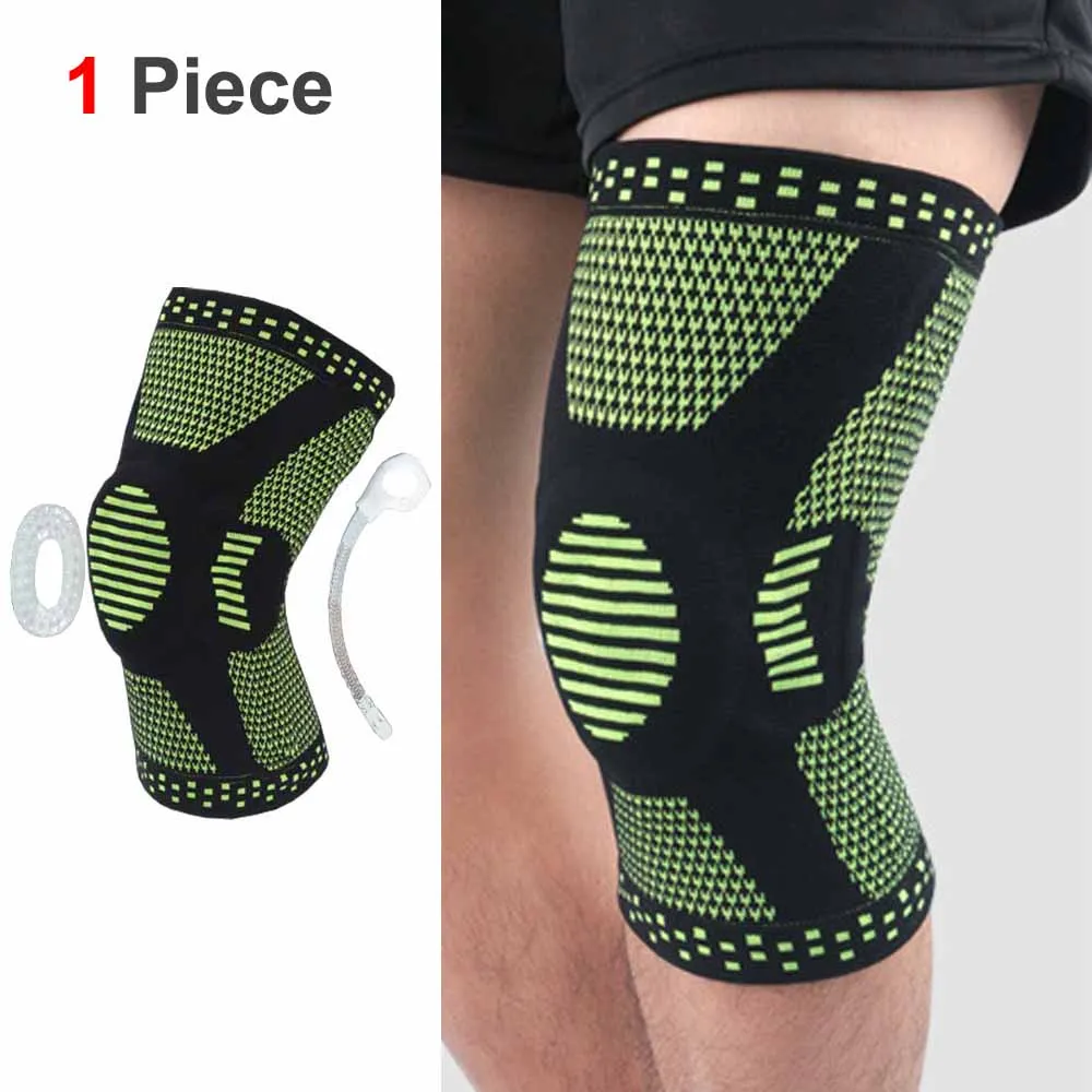 Professional Compression Knee Brace Support Protector For Arthritis Relief, Joint Pain, ACL MCL Meniscus Tear Post Surgery