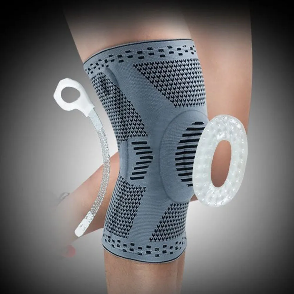 Professional Compression Knee Brace Support Protector For Arthritis Relief, Joint Pain, ACL MCL Meniscus Tear Post Surgery