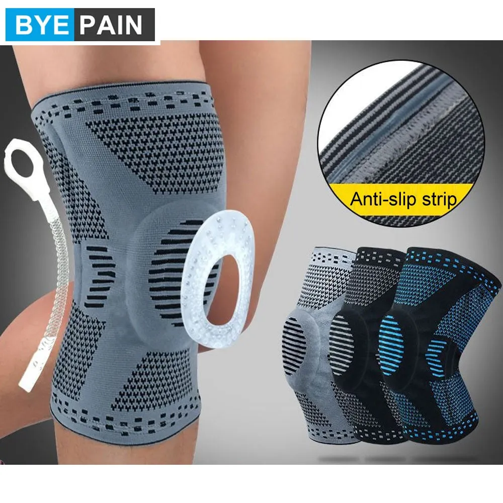 Professional Compression Knee Brace Support Protector For Arthritis Relief, Joint Pain, ACL MCL Meniscus Tear Post Surgery