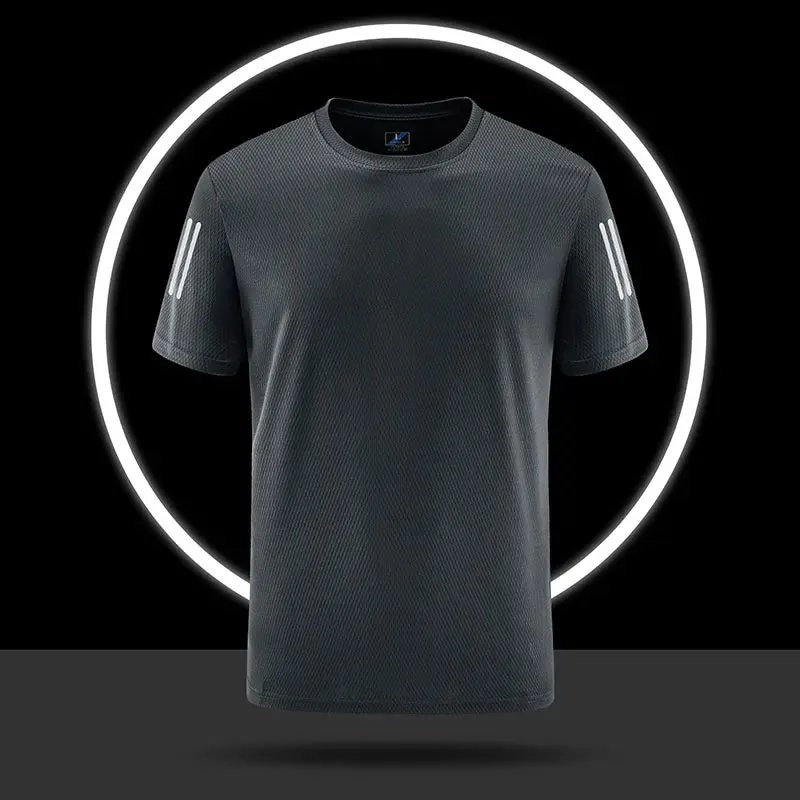 Running Shirt Reflective Short Sleeve