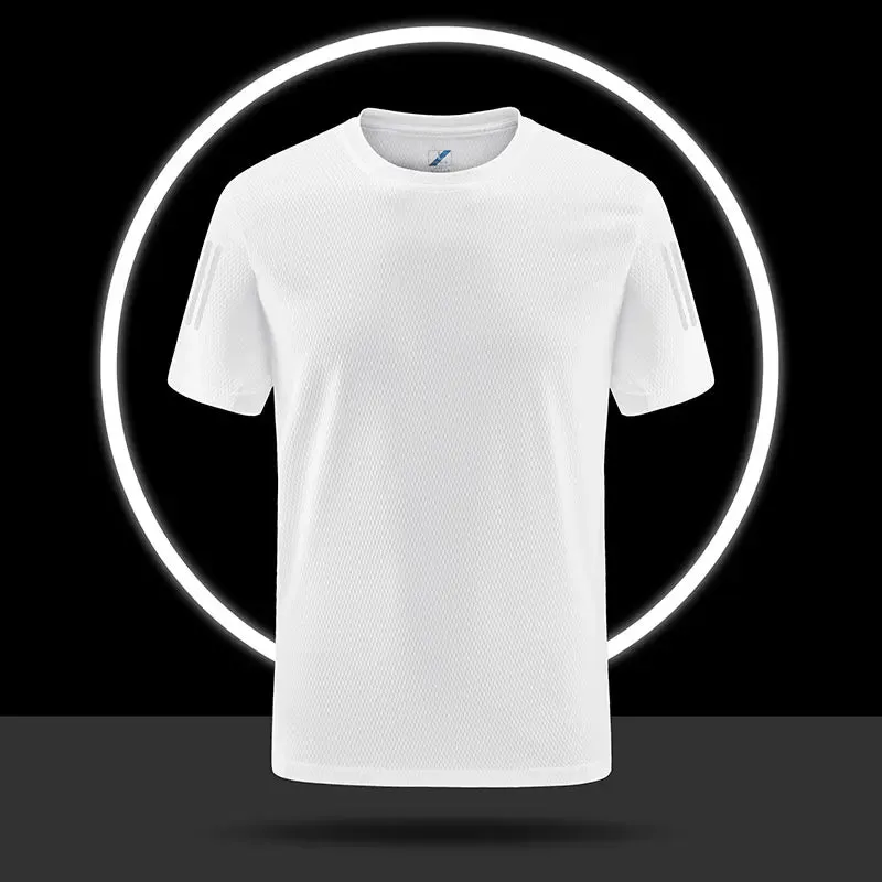 Running Shirt Reflective Short Sleeve