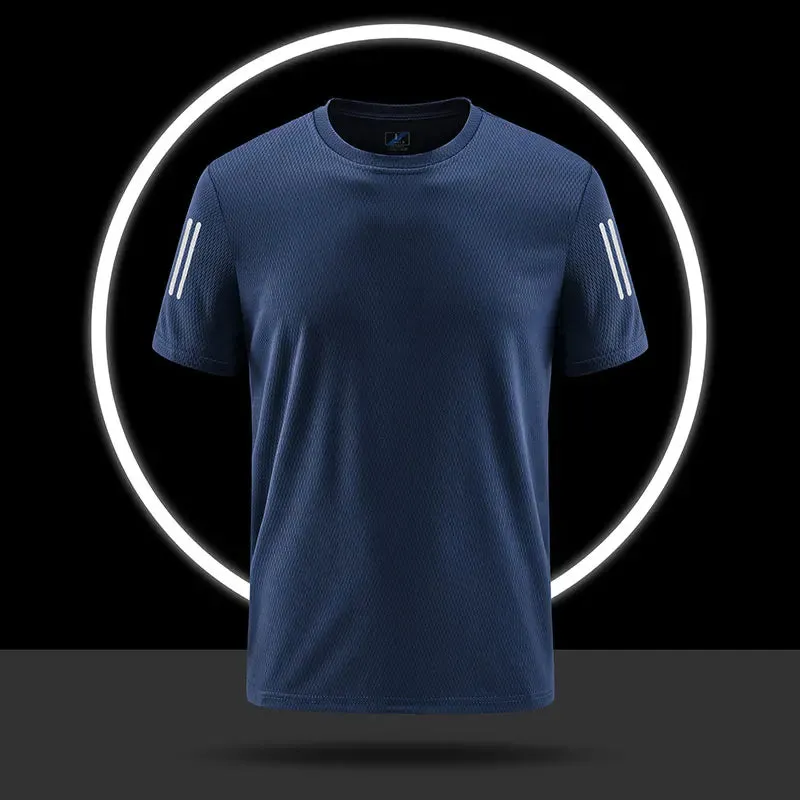 Running Shirt Reflective Short Sleeve