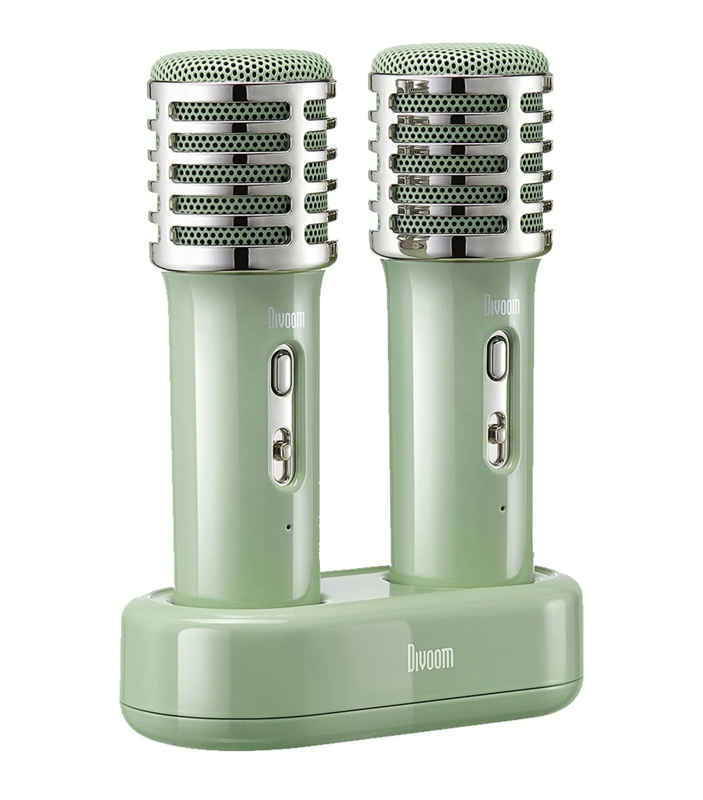 Songbird HQ Portable Speakers with Microphone Green