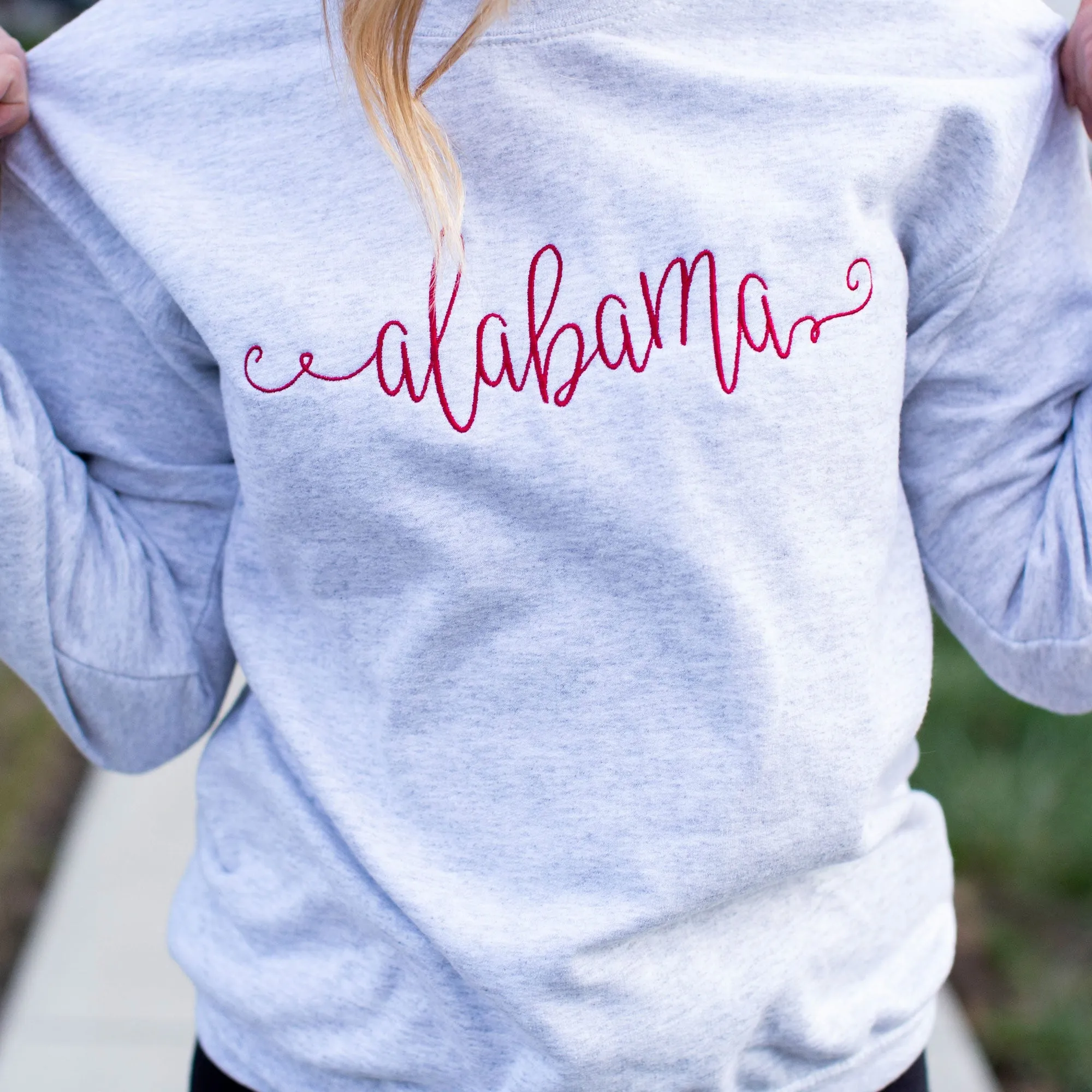 State Melanie Script Crewneck Sweatshirt