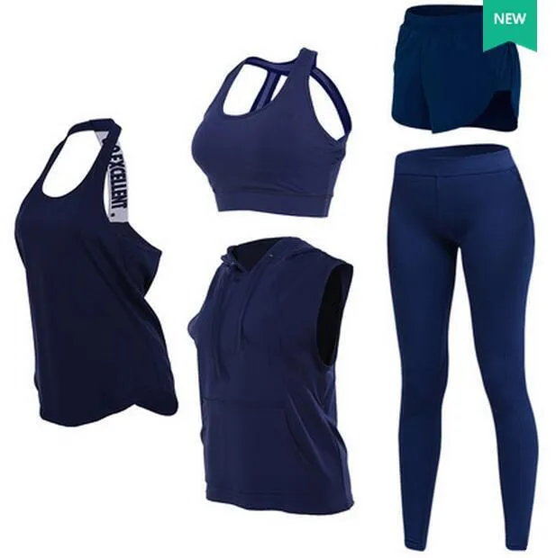 Vintage Stretchy Cotton Activewear Sports Set FG for Women