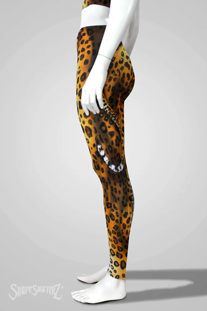 Woman's 'LEOPARD' Leggings -- sportswear/costume