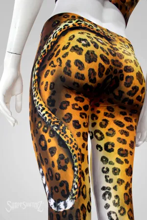 Woman's 'LEOPARD' Leggings -- sportswear/costume