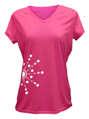 Women's Reflective Short Sleeve Shirt - Directions